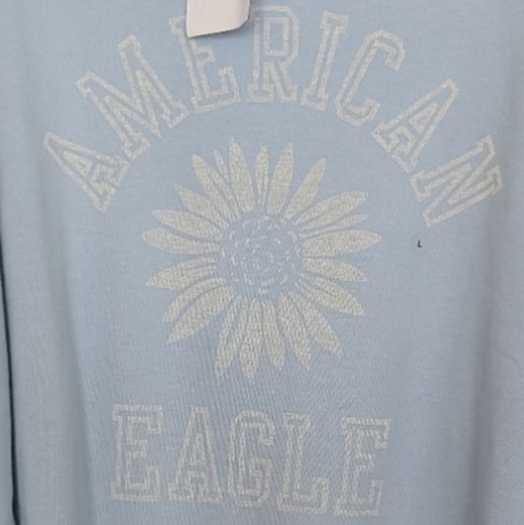 American Eagle Outfitters Soft Brushed Fleece Sweatshirt Size Large Nwt ❤️ - Picture 1 of 7